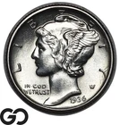 1936 Mercury Dime Superb Gem BU++