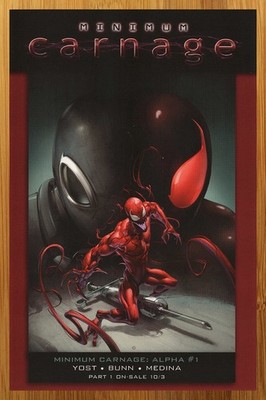 2012 Minimum Carnage Alpha Print Ad/Poster Clayton Crain Marvel Comics Promo Art