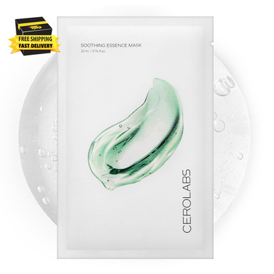 Soothing Essence Mask (1Ea), Calming Hydrating Sheet Mask for Sensitive Skin, Ko