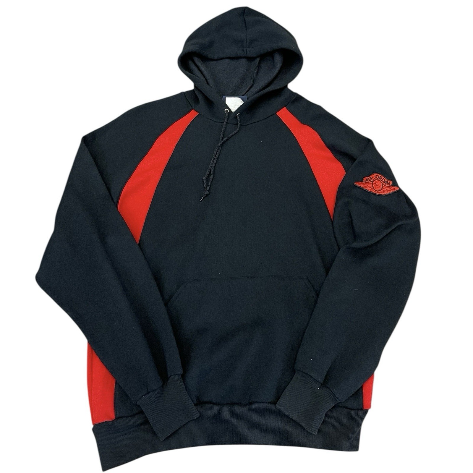 Sudadera con capucha vintage Nike Air Jordan Bred 1985 Wings talla XL etiqueta azul