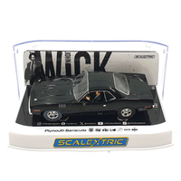 John Wick Chapter 4 Plymouth Barracuda Slot 1:32 Scalextric Slot -D- Neues Model