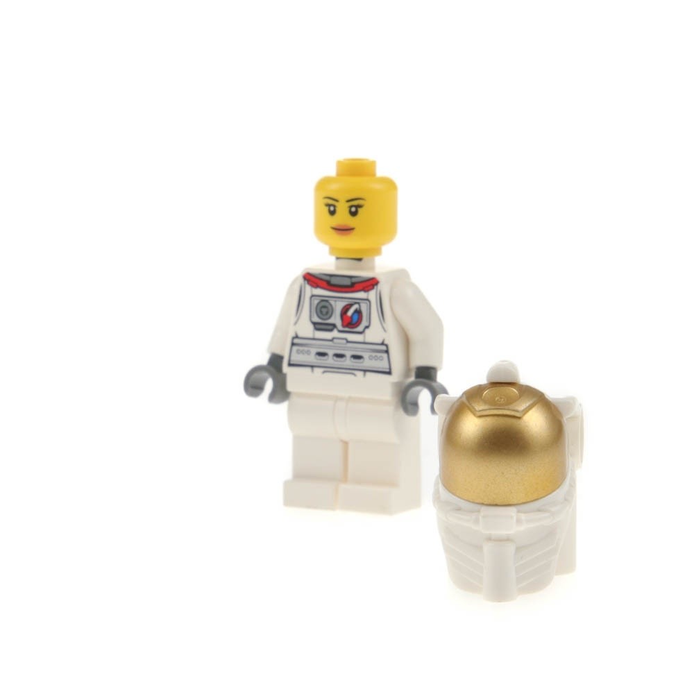 1x LEGO Space Exploration Shuttle Astronaut Minifigure Helmet 60080 cty0567