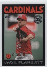 2021 Topps 1986 Baseball 35th Anniversary Black /299 Jack Flaherty #86B-73 11nq