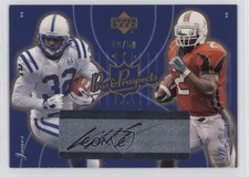 2003 Pros & Prospects Gold 10/50 Edgerrin James Willis McGahee #143 HOF 8y6