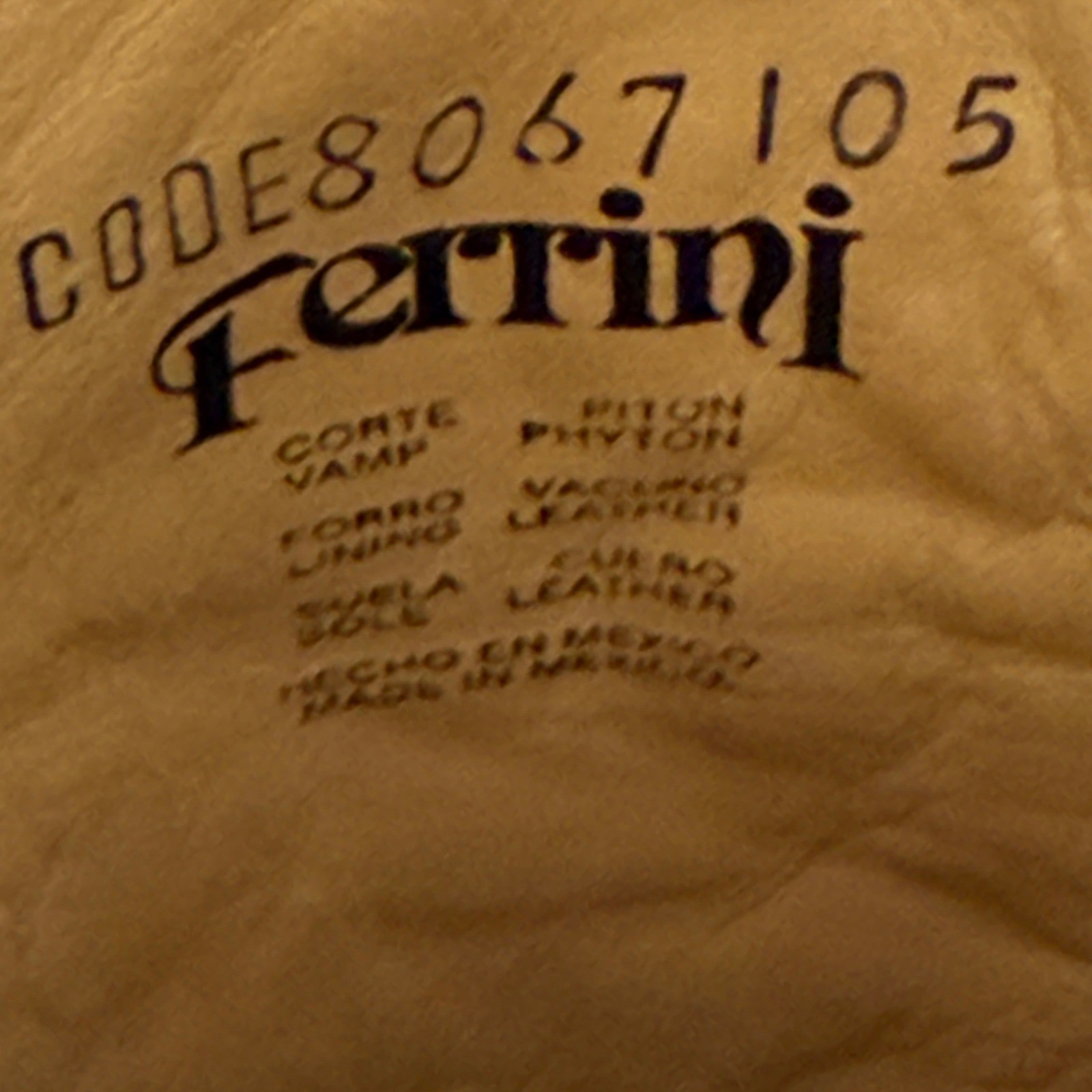 Ferrini Genuine Python Square Toe Cowboy Boots Wo… - image 3