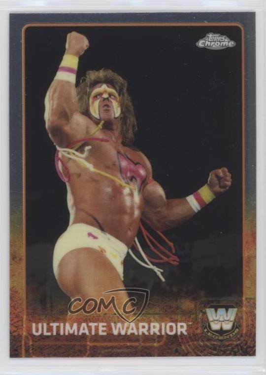 2015 Topps Chrome WWE Ultimate Warrior #90 HOF 6er
