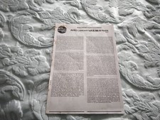 Airfix Anleitungsblatt