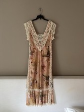 NWT Auth Zimmermann Ascension Lace Trim Floral Dress Size AU 2/US 8