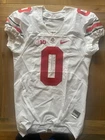 OHIO STATE BUCKEYES GAME WORN FOOTBALL JERSEY