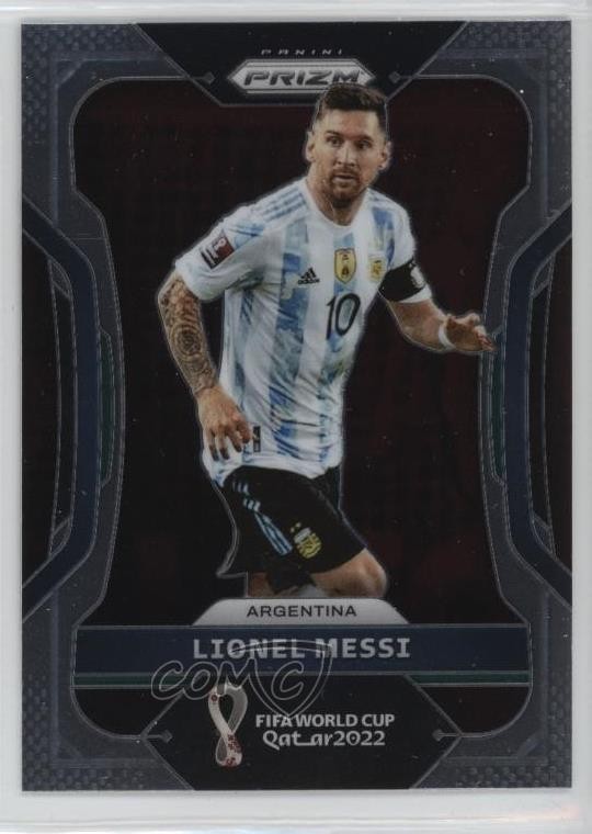 2022 Panini Prizm World Cup Qatar Lionel Messi #7 05is