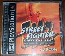 Street Fighter 2 Ex Plus - Sony PlayStation 1 CIB