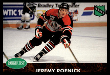 1992-93 Pro Set Parkhurst Jeremy Roenick #439 Chicago Blackhawks NHL Hockey Base
