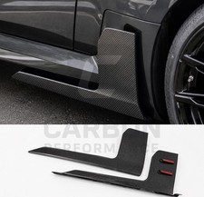 F�r BMW M2 Seitenschweller Flossen G87 Echt Carbon Fiber 2023+