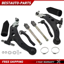 NEW Front Lower Control Arm Ball Joints Tie Rod Ends For TOYOTA CAMRY