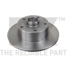 2x NK Bremsscheiben hinten für Audi A4 B5
