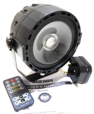 15W LED Multicolor RGB Strahler Disco PAR Uplighting Fernbedienung DMX Steuerung