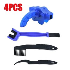 4PCS Bicycle Chain Cleaner Bike Wash Tool Cycling Scrubber Cleaning Brush Wheel
