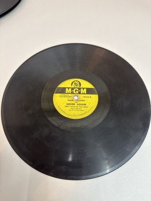Hank Williams Sings Lovesick Blues & Never Again MGM Records 10  Shellac