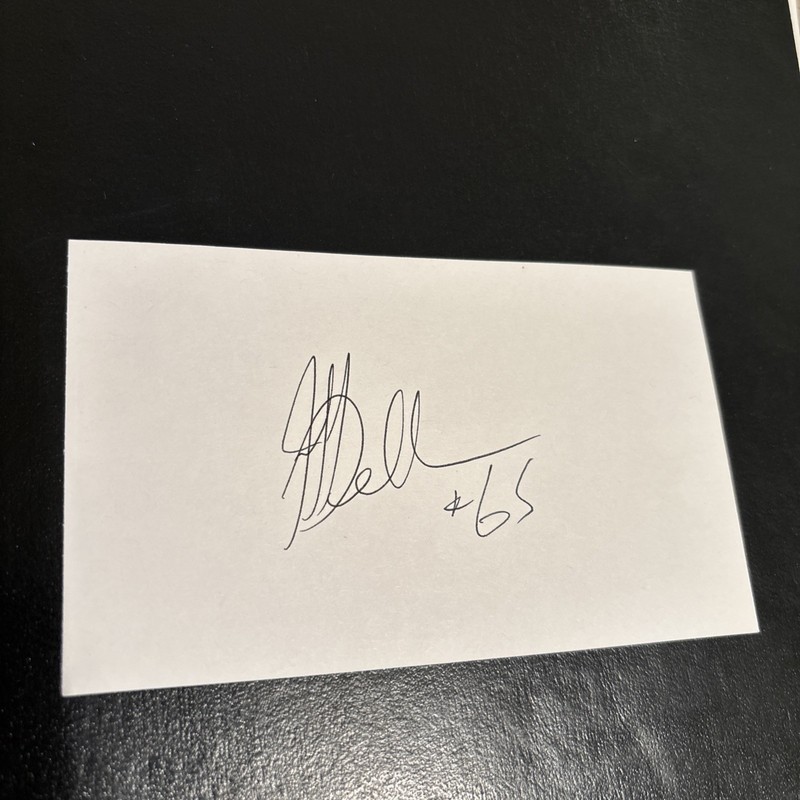 Jeff Dellenbach (Wisconsin ‘84 All-Amer.) C ‘85 Dolphins, Packers SB XXXI Champs