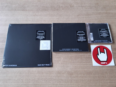 METALLICA - Enter Sandman BUNDLE (Ltd. Glow Vinyl-Single/Single-CD/Pockit-CD)