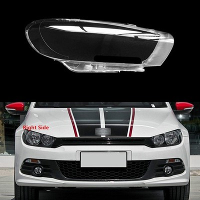 1Pcs For Volkswagen Scirocco 2009-2016 Right Side Headlight Lens Cover Replace