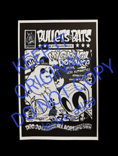 Vintage 2002 My Chemical Romance Bullets & Bats Poster Eyeball NJ