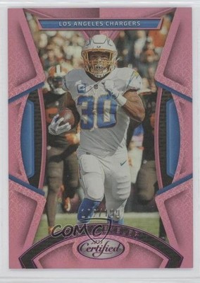 2023 Certified Mirror Pink 102/199 Austin Ekeler #44 15bk