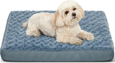 Orthopedic Dog Beds Crate W/ Removable Washable Cover Egg-Crate Foam Pet Pad Mat