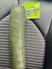 New Jumbo 14 Inch Squishy Squeezy Smush Mart Pickle Rare Viral TikTok