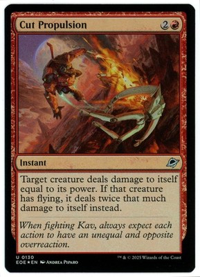 Cut Propulsion (Foil) - 0130 - Edge of Eternities - MTG - NM Ships Now