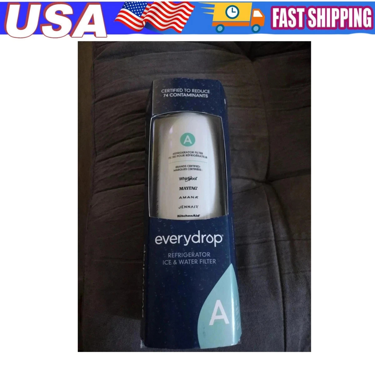 Everydrop Brand by Whirlpool Ice and Water Refrigerator Filt