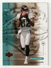 Jimmy Smith - Jacksonville Jaguars (NFL Football Card) 2001 UD Ovation # 44 Mint