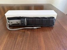 Chris Reeve Green Beret 7" Micarta Canvas Black Spear Point Serrated GB7-1001