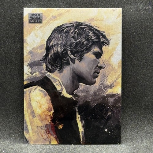 Harrison Ford as Han Solo #A-HF Star Wars 2024 Topps Chrome Galaxy Autograph card