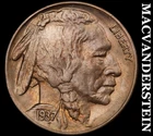 1937-S Buffalo Nickel- Choice Brilliant Uncirculated Luster No Reserve #i5573