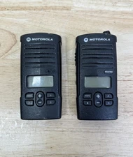 2x Motorola RDU4160d 2-Way Business Radio 16 Channel 4 Watt UHF Issues