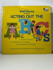 1967 Walt Disney Record Acting Out The ABCs V...