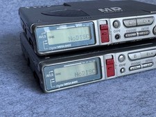 Sony MZ-R37 Portable Minidisc Recorder/Player for Parts - Lot of 2