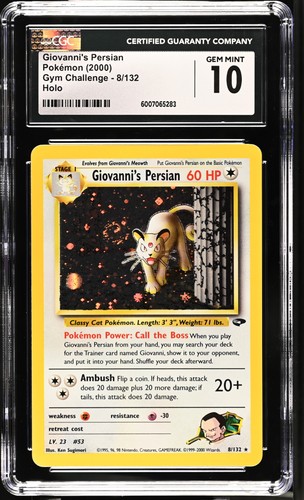 Giovanni's Persian (Unlimited) graded CGC 10 for sale on eBay