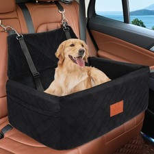 Dog Car Seat for Large Medium Dogs,Portable Washable Pet Car Seat Under 55 lb...