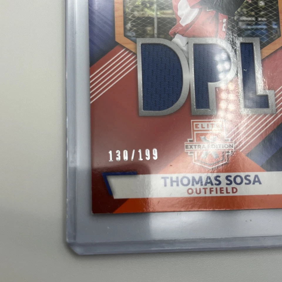 🔥2021 Panini Elite Extra Edition RELIC  /199 Thomas Sosa  - Image 3 of 3