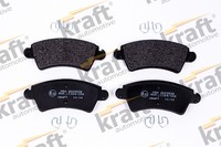 Bremsbelagsatz Scheibenbremse Kraft Automotive 6005538 FüR 2A SW CC 206 Peugeot