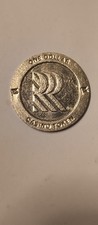 Jeton De Casino 1 dollar à identifier Comme neuf
