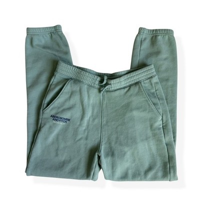 Abercrombie Kids Sage Green Sweatpants Joggers Youth 13/14