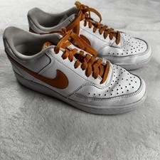 Nike Court Vision Low Shoes Mens Size 7 Leather Basketball Sneakers CD5434-114