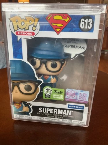 Funko Pop Eccc 2026 613 Dc Superman 1500 Protector Clark Kent Legendary Con City