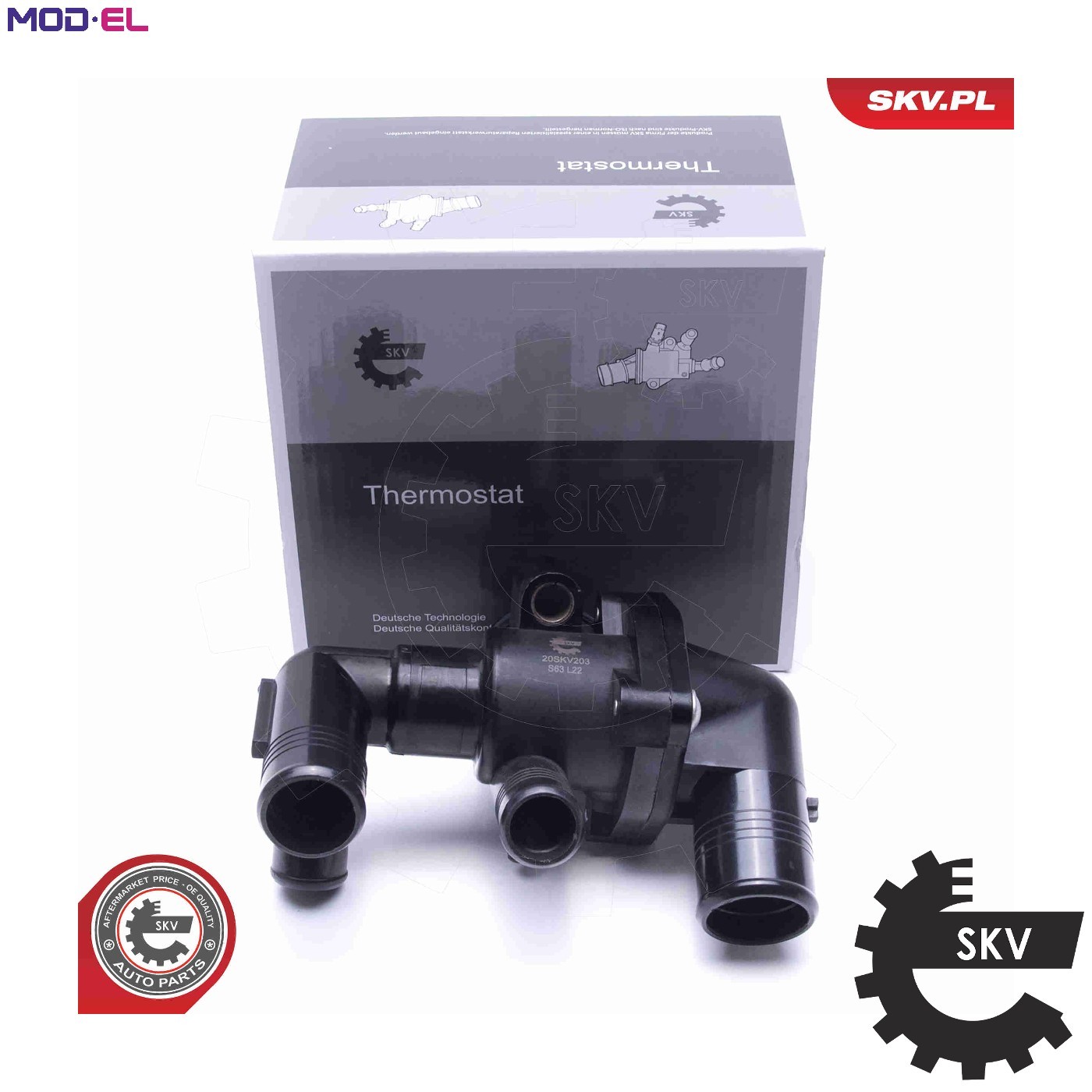 THERMOSTAT COOLANT 20SKV203 FOR PEUGEOT BOXER/Platform/Chassis/Van/Bus  FORD