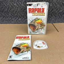 Rapala Trophies (Sony PSP, 2006) Fishing Video Game - Complete CIB Video Game