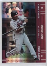 2005 Playoff Prestige Xtra Bases Red /150 Andruw Jones #25 lz7