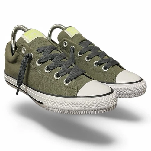 Taglia 4.5Y Converse CTAS Street Slip OD Verde Casual Flat (Donna 6) 661892F